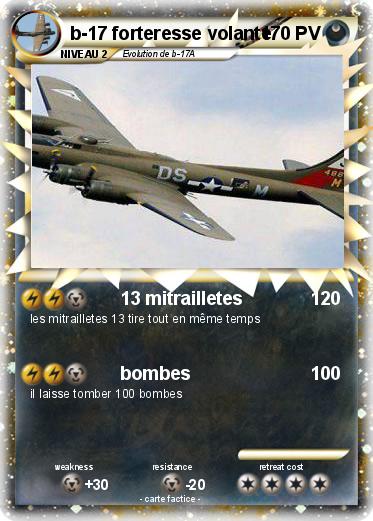 Pokemon b-17 forteresse volante