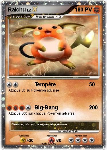 Pokemon Raichu