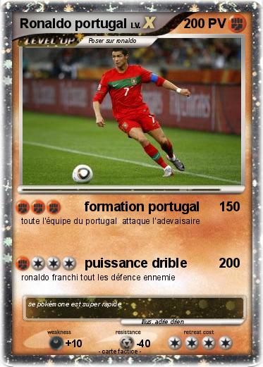 Pokemon Ronaldo portugal