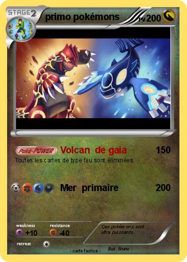 Pokemon primo pokémons