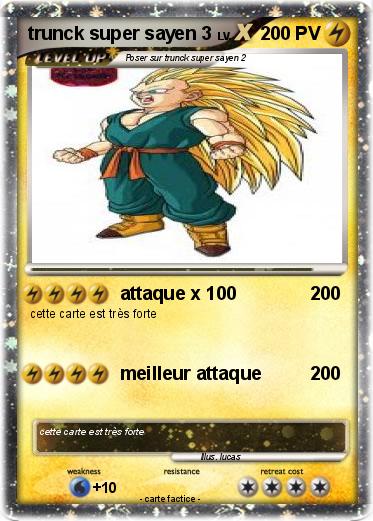 Pokemon trunck super sayen 3