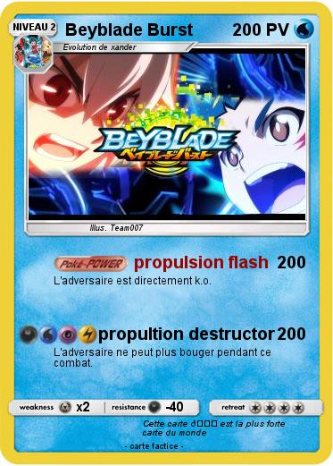 Pokemon Beyblade Burst