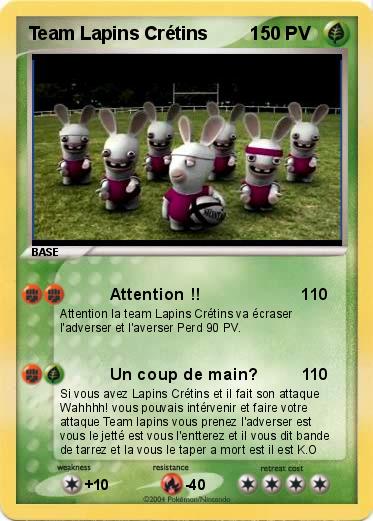 Pokemon Team Lapins Crétins        1
