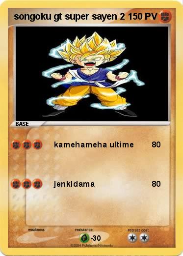 Pokemon songoku gt super sayen 2