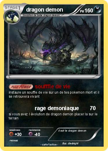 Pokemon dragon demon