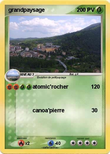 Pokemon grandpaysage