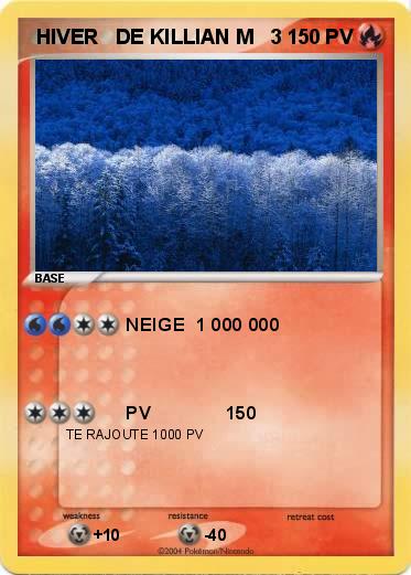 Pokemon  HIVER   DE KILLIAN M   3