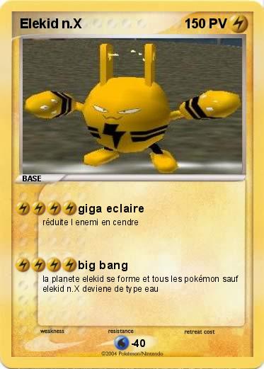Pokemon Elekid n.X