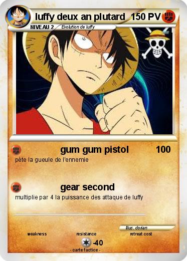 Pokemon luffy deux an plutard