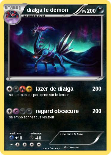 Pokemon dialga le demon