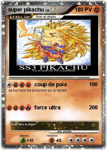 Pokemon super pikachu