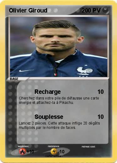 Pokemon Olivier Giroud
