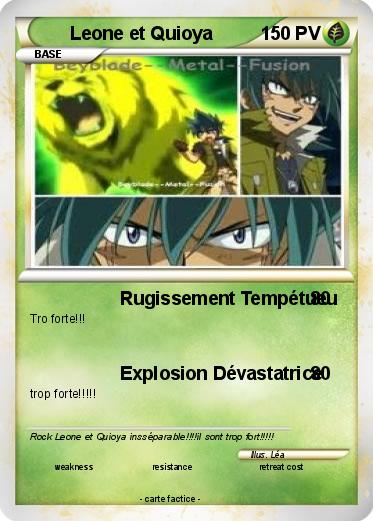 Pokemon Leone et Quioya