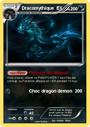 Pokemon Dracomythique  EX