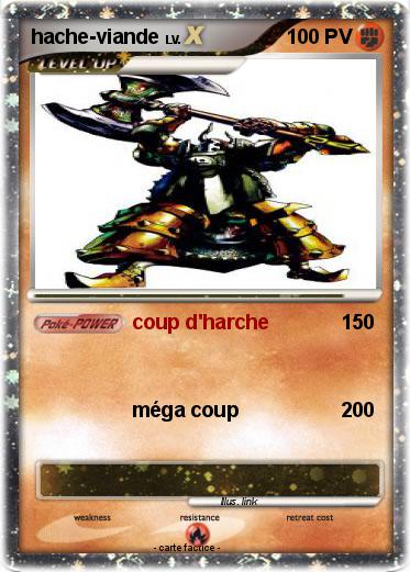 Pokemon hache-viande