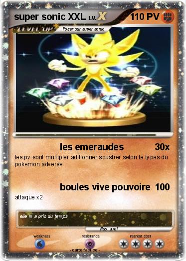 Pokemon super sonic XXL
