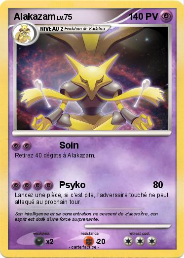 Pokemon Alakazam