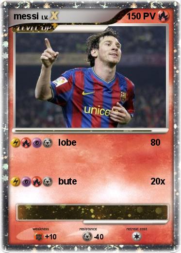 Pokemon messi