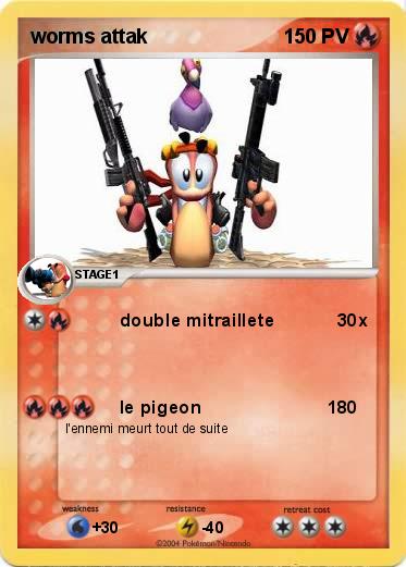 Pokemon worms attak