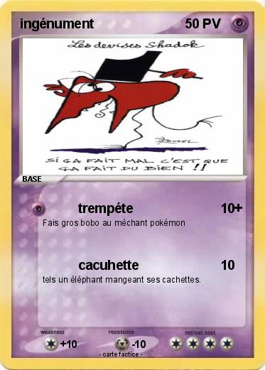 Pokemon ingénument