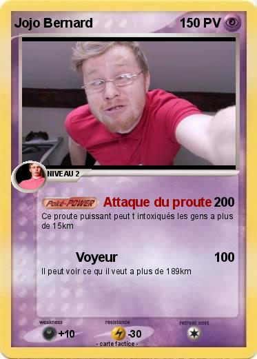 Pokemon Jojo Bernard