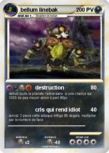 Pokemon bellum linebak