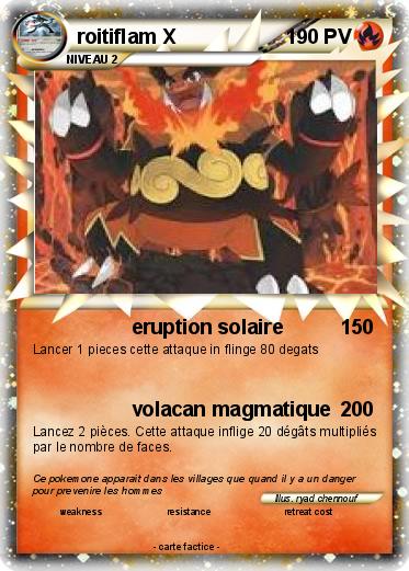 Pokemon roitiflam X