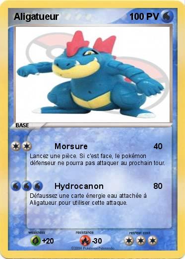 Pokemon Aligatueur