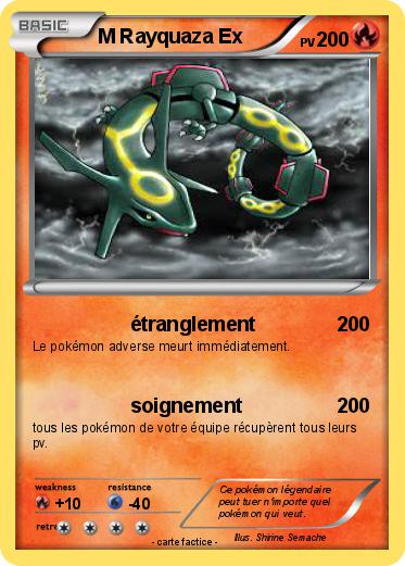 Pokemon M Rayquaza Ex