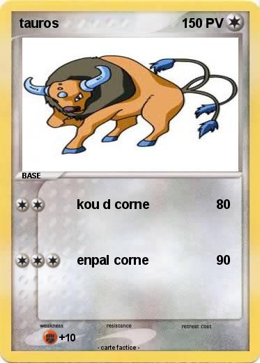 Pokemon tauros