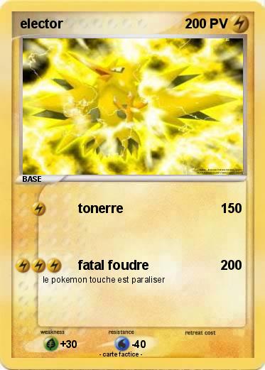 Pokemon elector