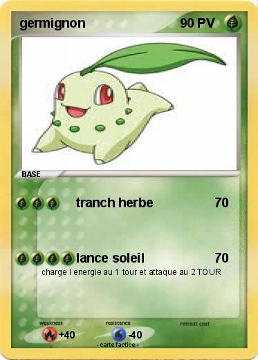 Pokemon germignon