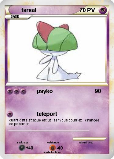 Pokemon tarsal