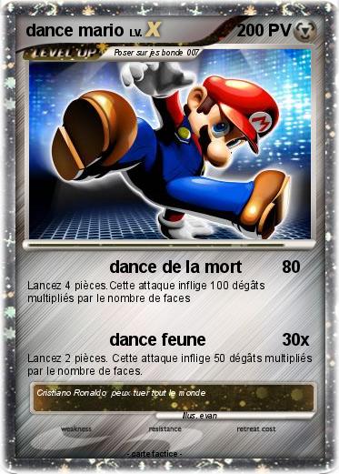 Pokemon dance mario