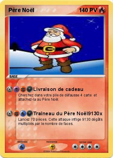 Pokemon Père Noël