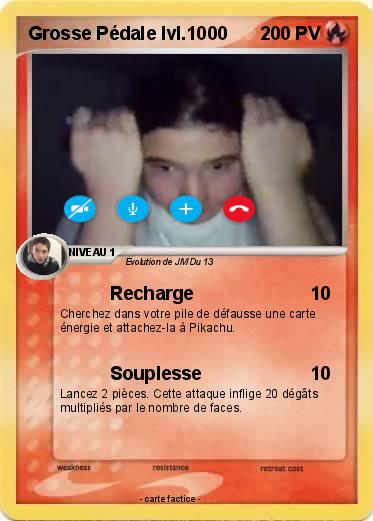 Pokemon Grosse Pédale lvl.1000