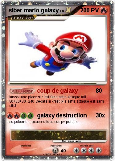 Pokemon siber mario galaxy