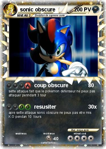 Pokemon sonic obscure
