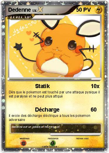 Pokemon Dedenne