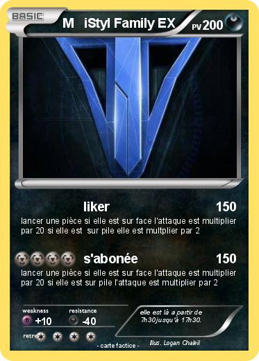 Pokemon M   iStyl Family EX