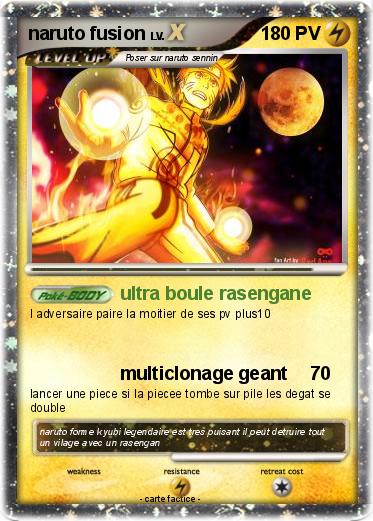 Pokemon naruto fusion