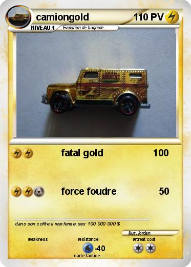 Pokemon camiongold