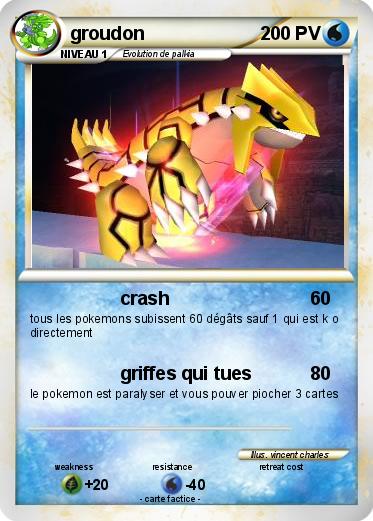 Pokemon groudon