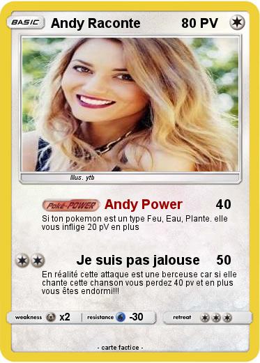 Pokemon Andy Raconte