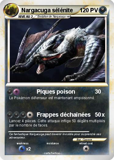 Pokemon Nargacuga sélénite