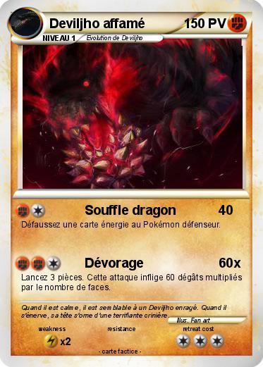 Pokemon Deviljho affamé