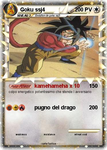Pokemon Goku ssj4