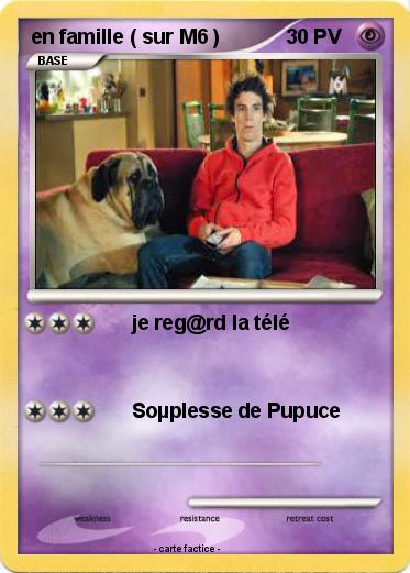 Pokemon en famille ( sur M6 )
