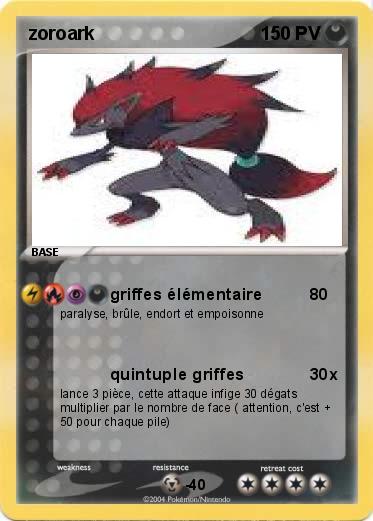 Pokemon zoroark