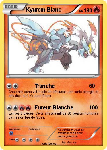Pokemon Kyurem Blanc